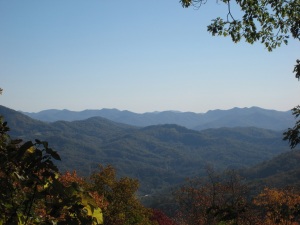 Woodfin Valley, along the Blue Ridge Parkway