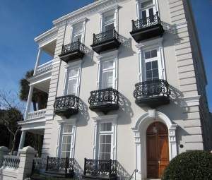 One of many beautiful old homes in Charleston